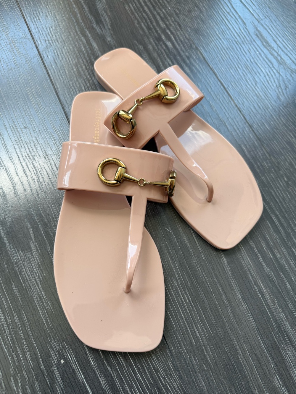 Jeffrey Campbell Jelly Thong Sandal: size 10